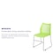 Flash Furniture Green Plastic Stack Chair RUT-498A-GN-GG - alternate 5
